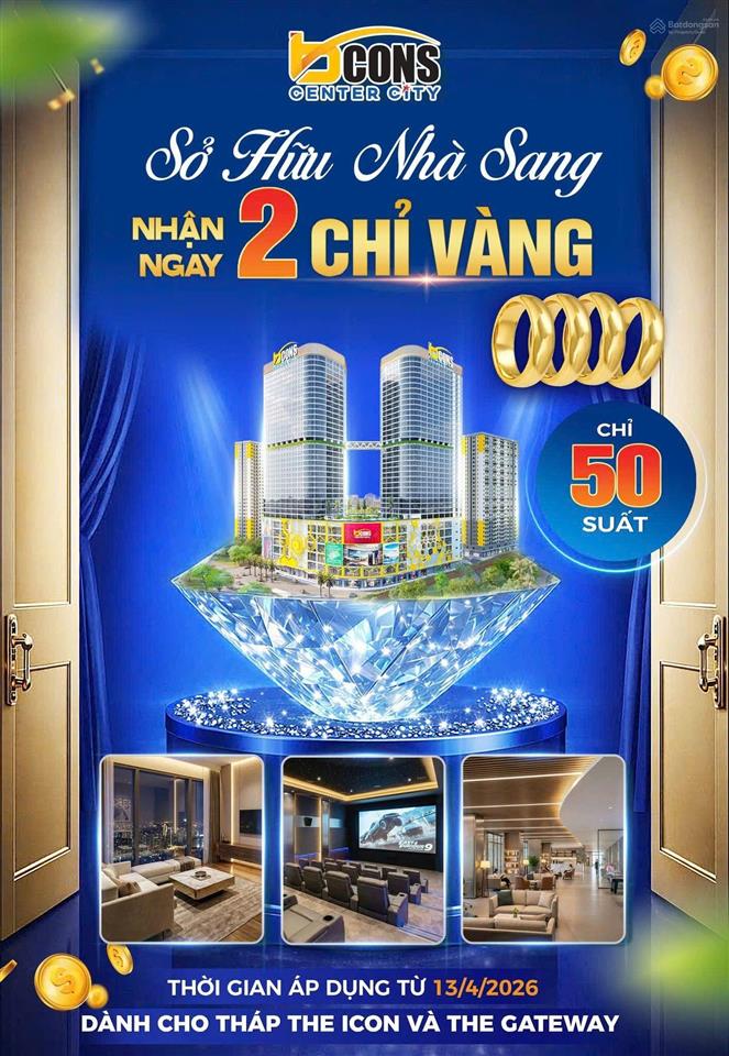 Bcons center city  ko phải đón mà đang đứng trên sóng + tăng trưởng cực nét