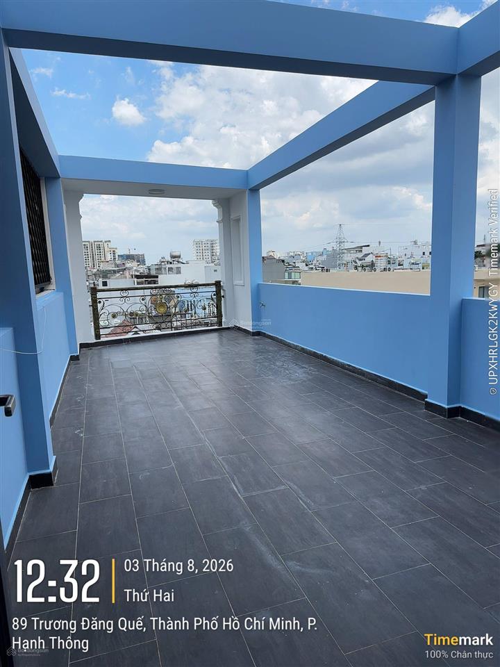 Cho thuê nhà mặt tiền trương đăng quế, 25 triệu, dt 72m2, 5 tầng, 3 phòng master  4wc