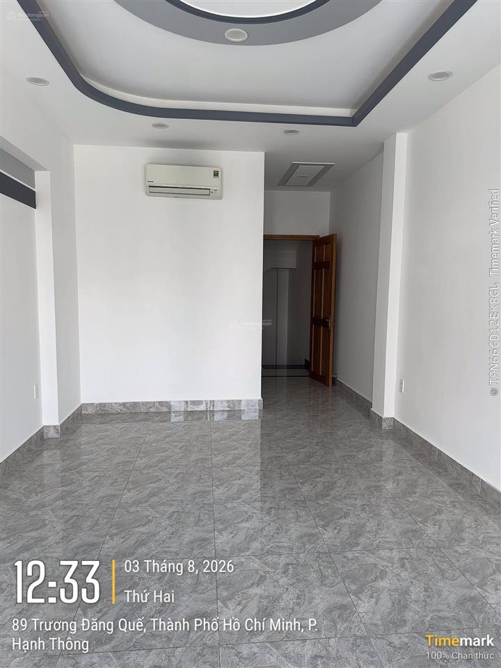 Cho thuê nhà mặt tiền trương đăng quế, 25 triệu, dt 72m2, 5 tầng, 3 phòng master  4wc