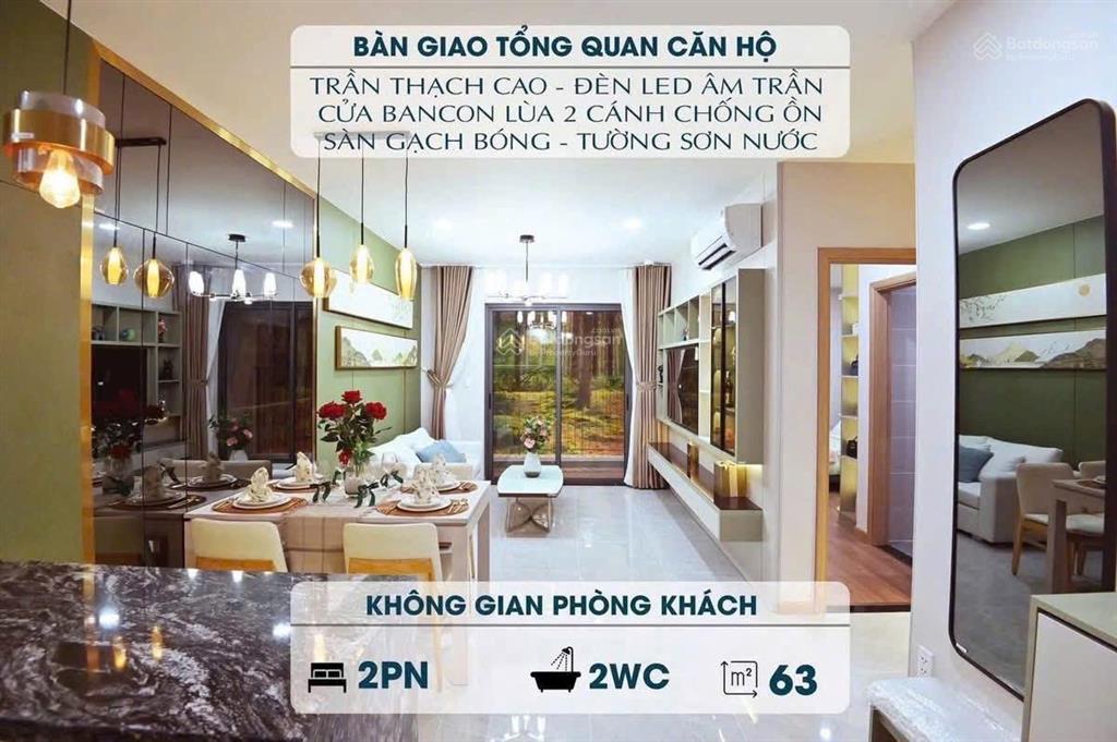 Thực hiện được giấc mơ an cư, chỉ từ 1.5 tỷ/căn 2pn tại tp hcm