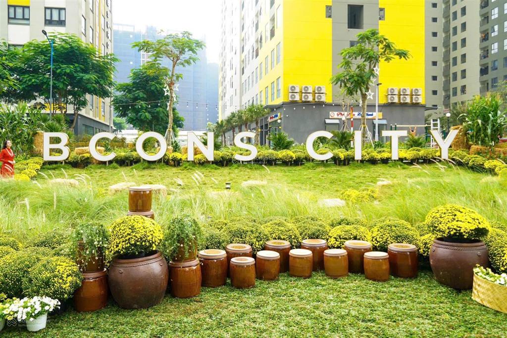 120 triệu mua ngay căn 1pn tại bcons center city, bàn giao 2026
