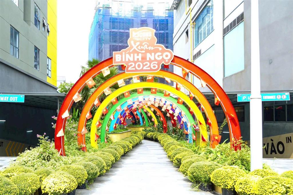 120 triệu mua ngay căn 1pn tại bcons center city, bàn giao 2026