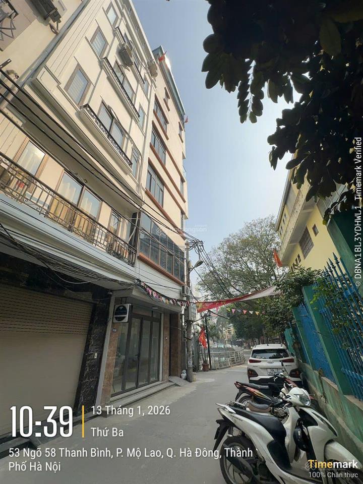 Mỗ lao hà đông bán nhà 7 tầng 50mx5,5m 19,5 tỷ,lô góc,view hồ ôto đỗ cửa