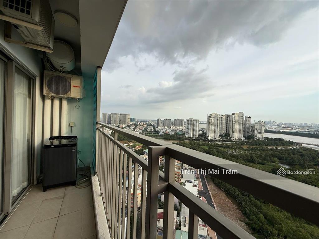 Căn hộ cao cấp, nhà đẹp 2 phòng ngủ, chỉ 17.5 triệu ở the sun avenue, view sông