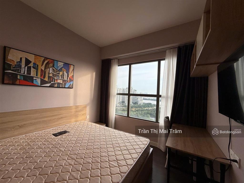 Căn hộ cao cấp, nhà đẹp 2 phòng ngủ, chỉ 17.5 triệu ở the sun avenue, view sông
