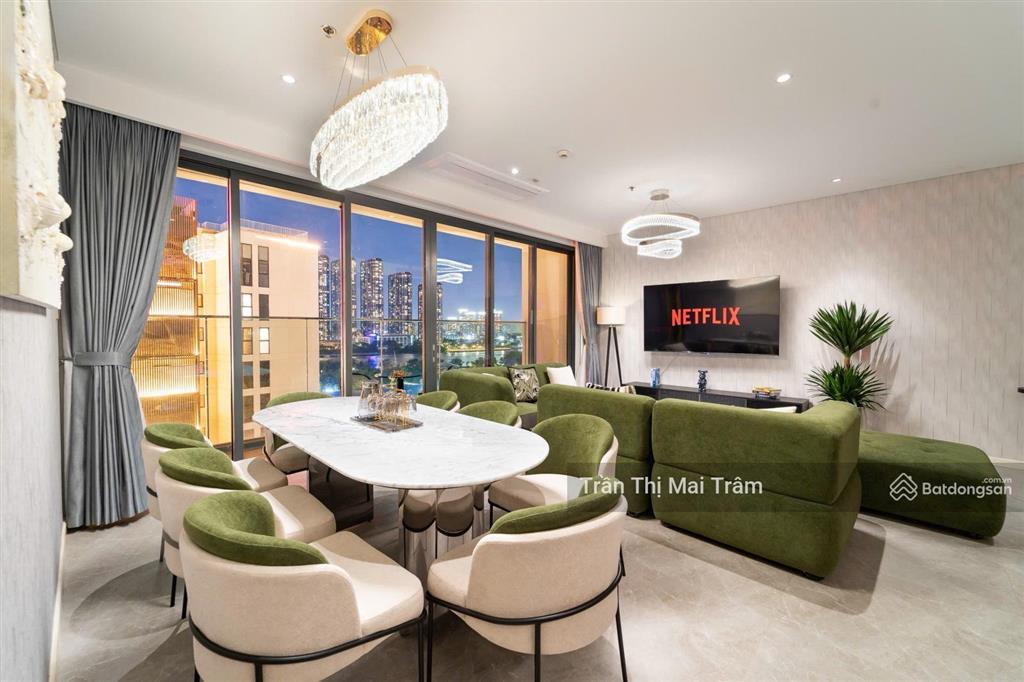 Thuê 3pn về khẳng định thương hiệu cá nhân 152m2, full nội thất 140tr metropole thủ thiêm, galleria
