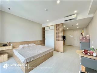 Cho thuê chdv studio ban công lớn, full nt gần lotte, cầu kênh tẻ, rmit, vivocity, gần q4, q1, q8