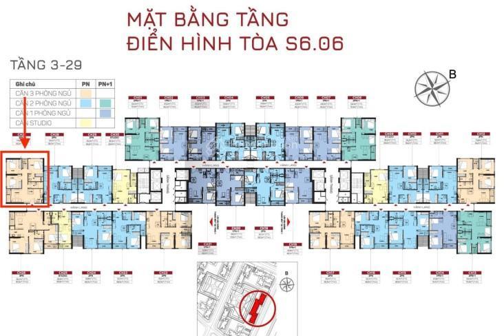 Sang lỗ hđmb căn góc the origami (mới) 3pn diện tích 81 m2 do chuyển trường học (vinschool) cho con