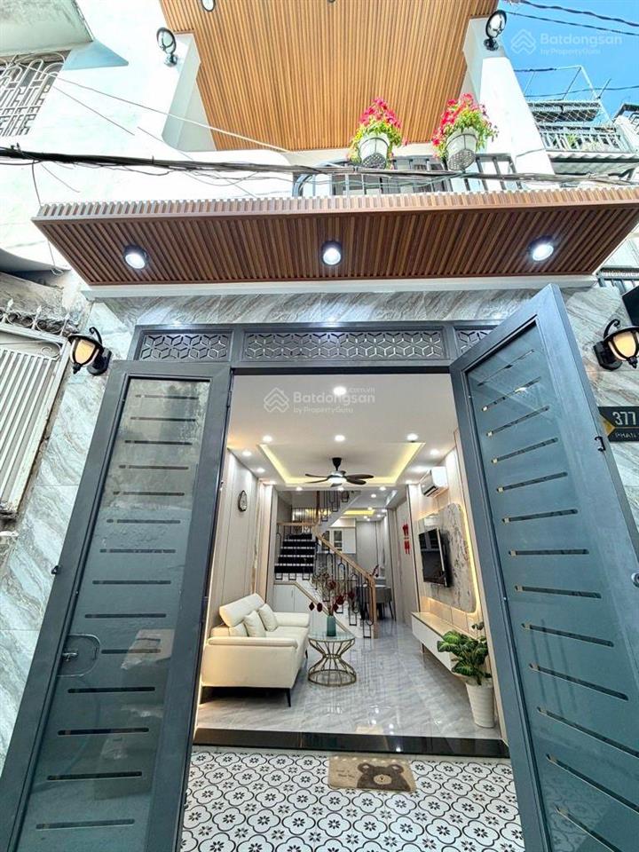Nhà sát hẻm ô tô  cạnh chợ cây thị  phan văn trị  bình thạnh  sổ a4
