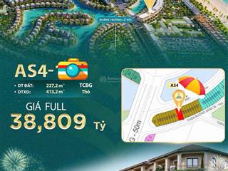 Bán nhà phố góc xẻ khe as4 cam kết thuê 5 năm quỹ clarke quay vinhomes cần giờ