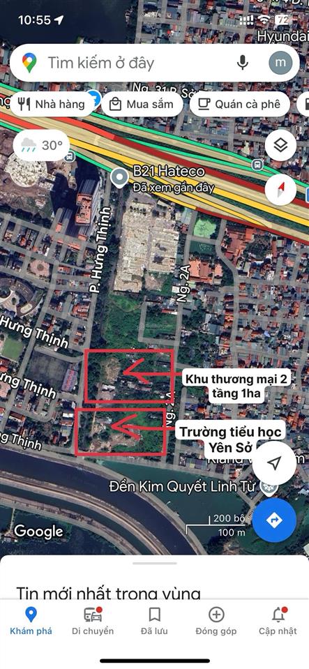 Chung cư 3pn  100m2 nhìn ra công viên yên sở giá chỉ từ 7,5 tỷ