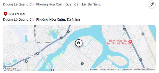 Sở hữu ngay 2 lô đất liền kề đường 10m5 mặt tiền lê quảng chí, hoà xuân ,tp đà nẵng