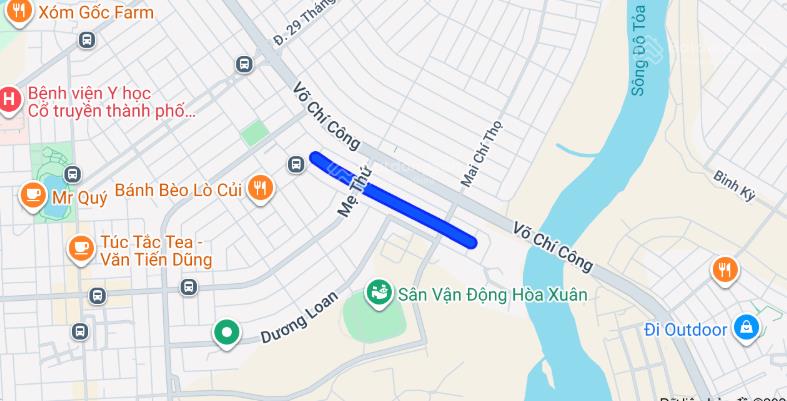 Bán đất đường 7m5 nguyễn sắc kim hoà xuân vị trí đẹp, tiềm năng kinh doanh
