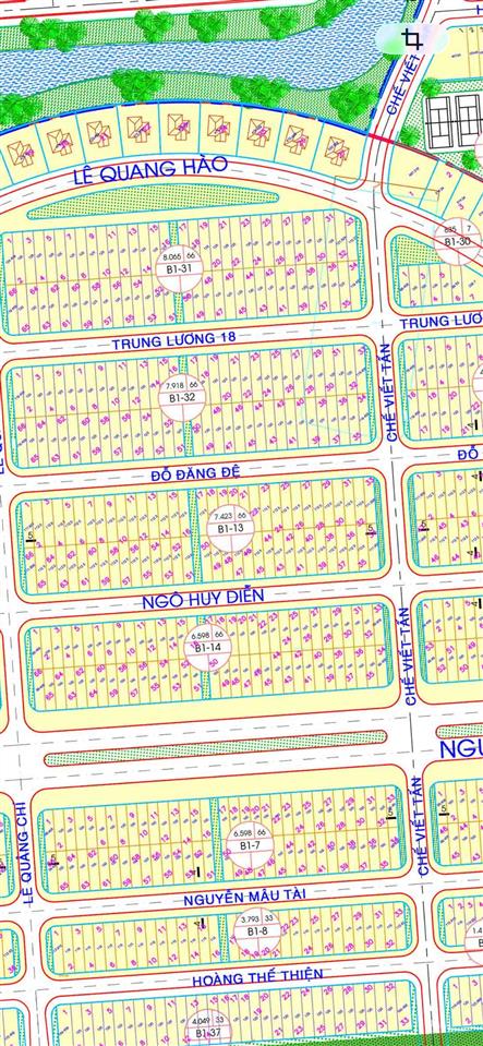 Bán đất đường đỗ đăng đệ khu vip hòa xuân  đà nẵng