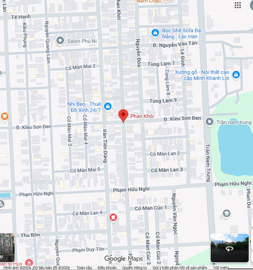 Bán đất mặt tiền phan khôi hoà xuân gần aeon mall khu vực phát triển mạnh