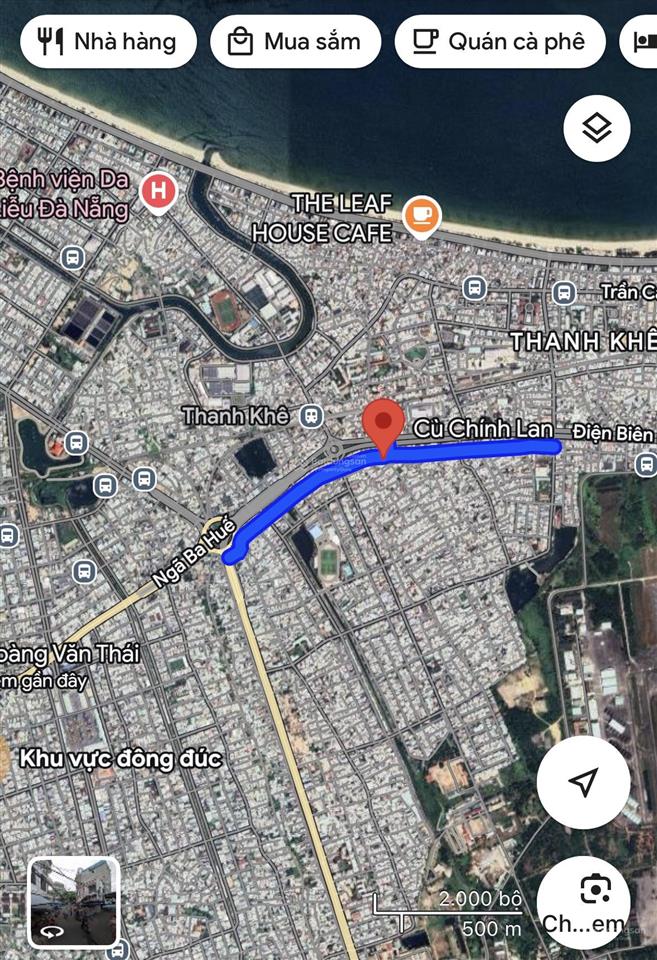 Chào bán lô đất cù chính lan, trung tâm thanh khê