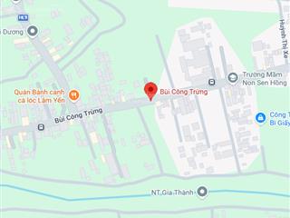 Bán đất bùi công trừng lô kẹp vệt cây xanh hòa xuân, đà nẵng