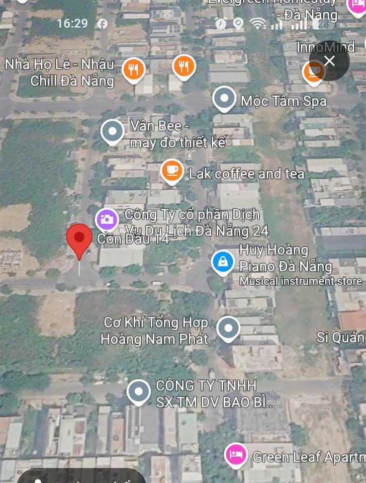Bán cặp đất cồn dầu 14 hòa xuân, đà nẵng