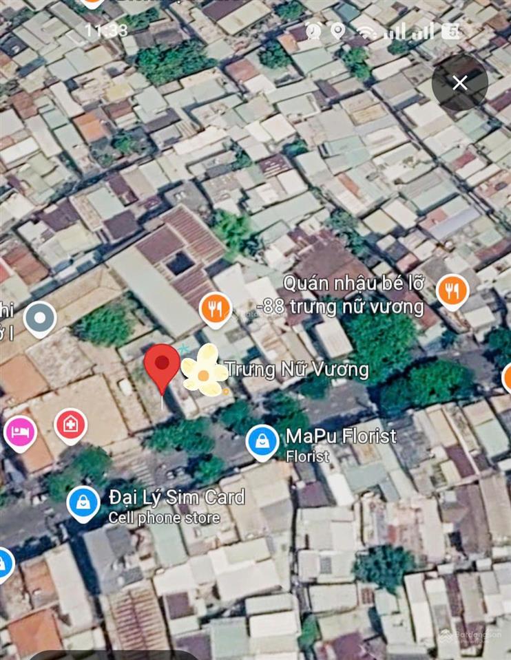 Bán đất mặt tiền trưng nữ vương tặng thiết kế căn hộ 6 tầng vị trí vàng, hải châu, tp đà nẵng