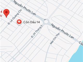 Cần bán 4 lô liền kề cồn dầu 14, hòa xuân, đà nẵng