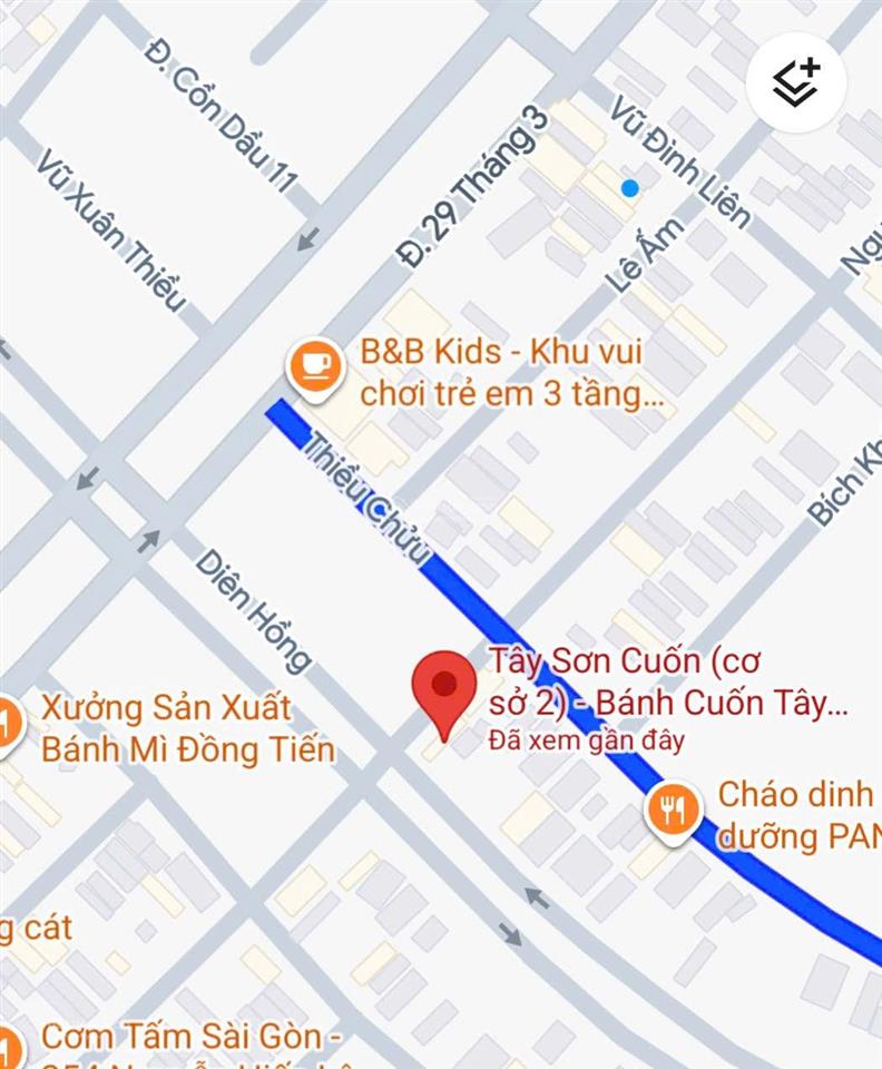 Bán lô đất view trường đẹp  đường thiều chửu, hòa xuân