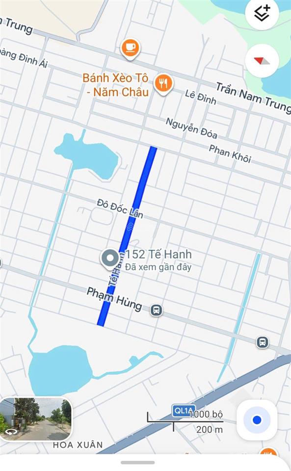 Bán nhanh lô đất đẹp đường tế hanh  hoà xuân, đà nẵng