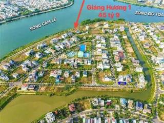 Siêu phẩm đất biệt thự view sông euro village 2 hòa xuân đường giáng hương 1, đà nẵng