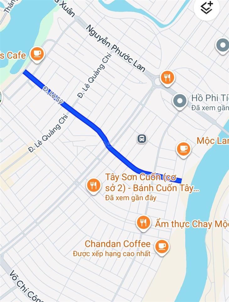 Bán lô góc 2 mặt tiền đẹp, vị trí kim cương ngay ngã tư lê sỹ và nguyễn quang chung