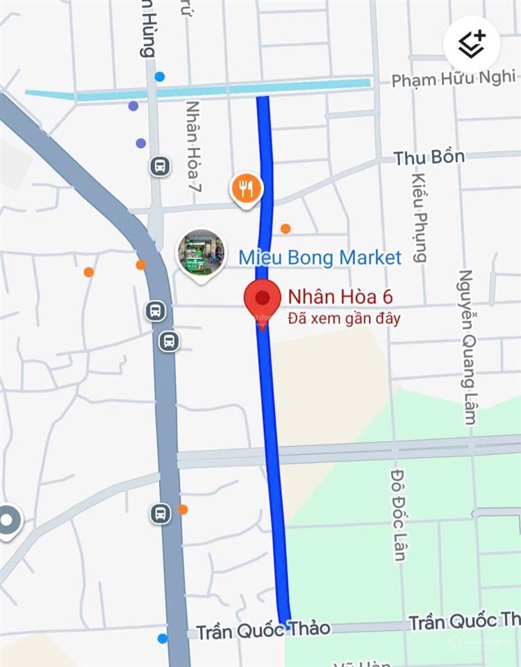Bán nhanh lô đất đẹp nhân hòa 6 sát công viên, hòa xuân, tp đà nẵng