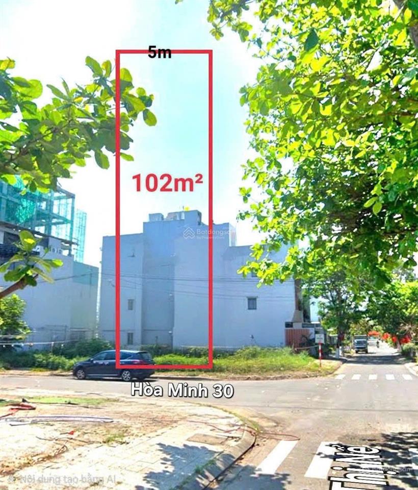 Bán đất hòa minh 30 cách biển nguyễn tất thành chỉ 100m đường 7m5