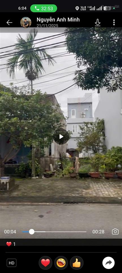 Bán đất đẹp đường nguyễn quang lâm  hòa xuân, đà nẵng