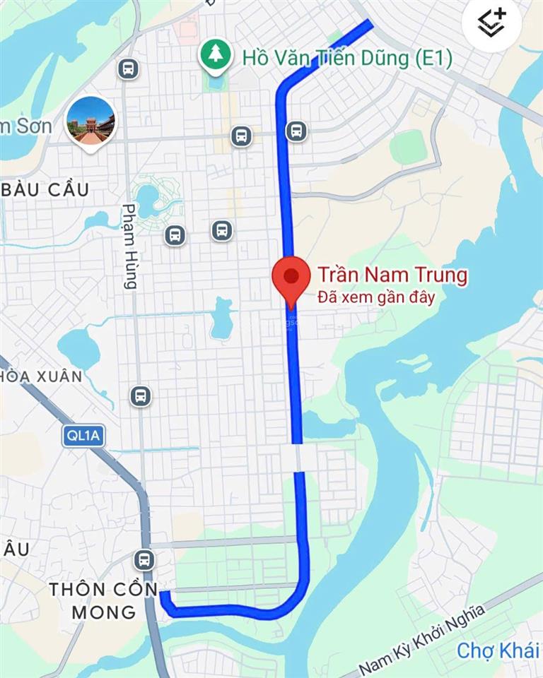 Bán cặp đất mặt tiền trần nam trung gần aeon hòa xuân, tp đà nẵng