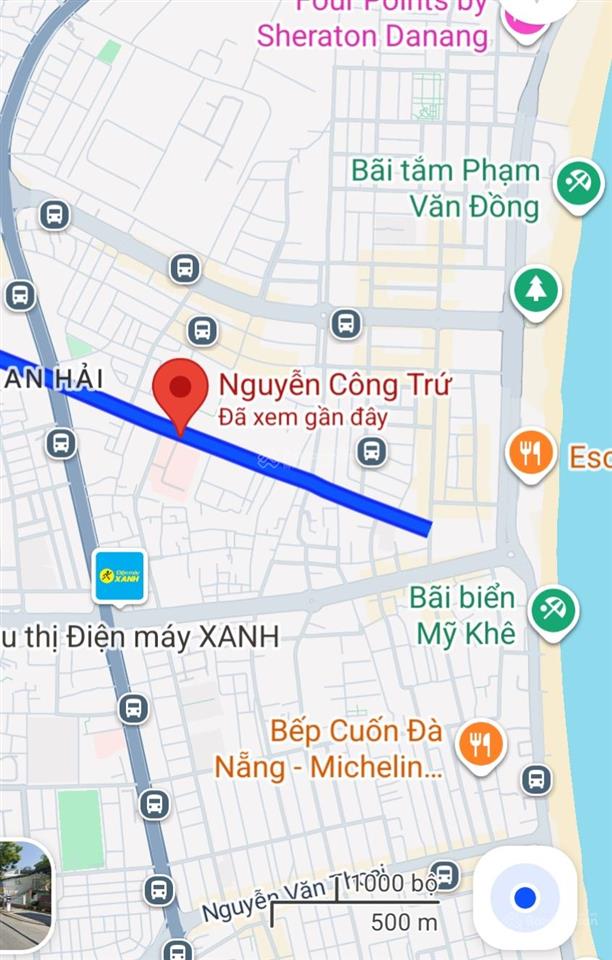 Siêu phẩm đất biển nguyễn công trứ vị trí vàng để xây biệt thự, khách sạn hoặc kinh doanh