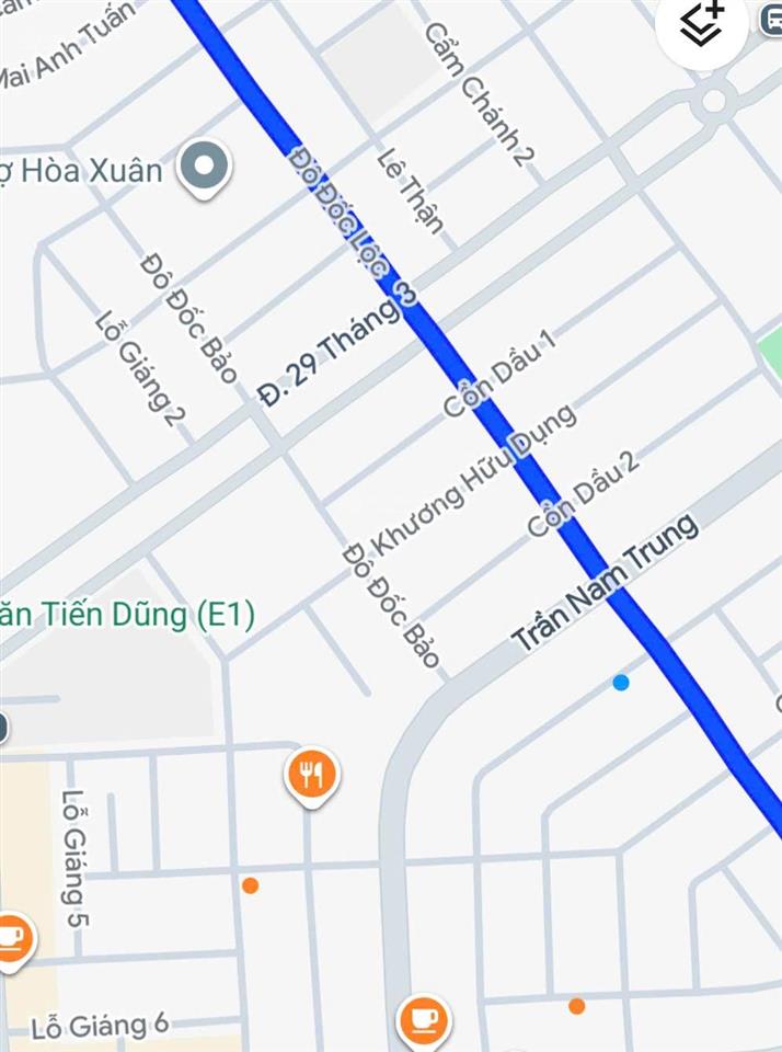 Cần bán lô đất đẹp đường đô đốc lộc 10,5m  kđt hòa xuân, đà nẵng