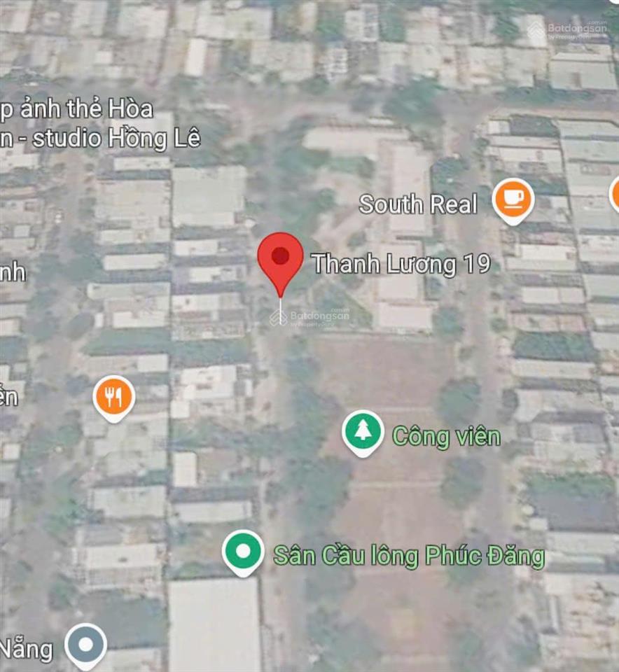 Bán đất mặt tiền thanh lương 19  view công viên siêu đẹp | hòa xuân, đà nẵng