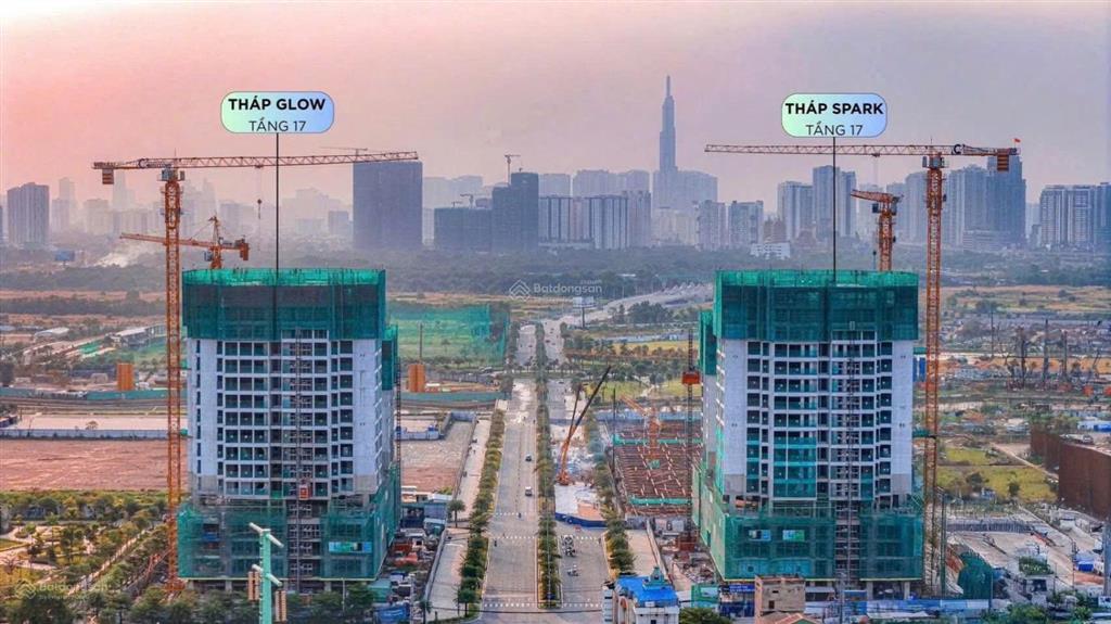 Căn góc 3pn, tầng có mảng xanh riêng tại masteri grand view the global city