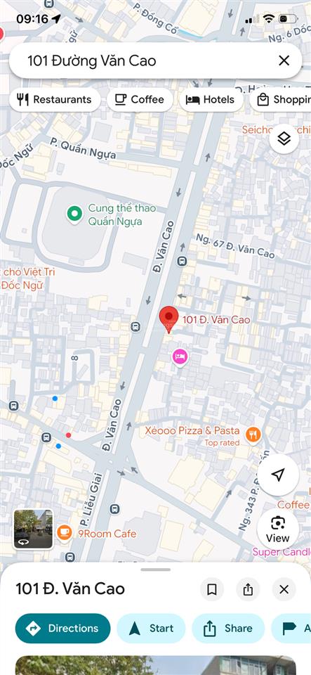 Cho thuê nhà mặt phố 101 văn cao, p. ngọc hà, giá thỏa thuận, 5 tầng 73m2, mặt tiền 7m3, thang máy