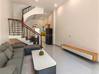 Nhà kdl bình quới dt 52m2 căn góc 2 mặt tiền trệt lầu sân thượng sổ hồng riêng