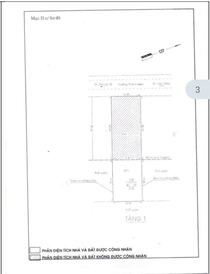 Bán đất tại đường thanh niên, xã phạm văn hai, huyện bình chánh, 9 tỷ, 735m²
