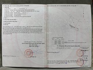 Bán đất giáp dự án vin, xuân thới sơn, hóc môn, hồ chí minh, 4,5 tỷ, 193m2, hàng hiếm view đẹp