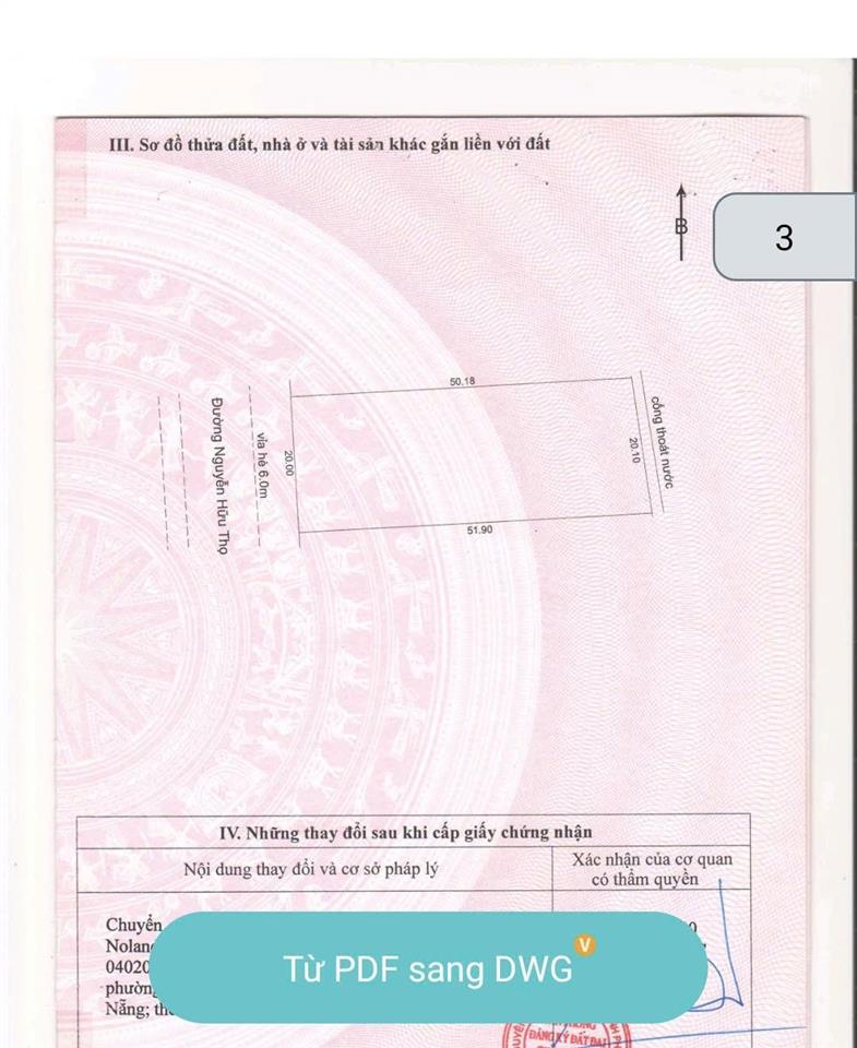 Bán lô đất 500m2 đường cách mạng tháng tám, quận cẩm lệ, thành phố đà nẵng