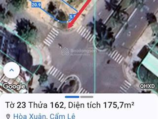 Bán 3 lô lk 424m2 ngã tư đường 29 tháng 3 và lê hồng sơn đảo vip hòa xuân quận cẩm lệ tp đà nẵng