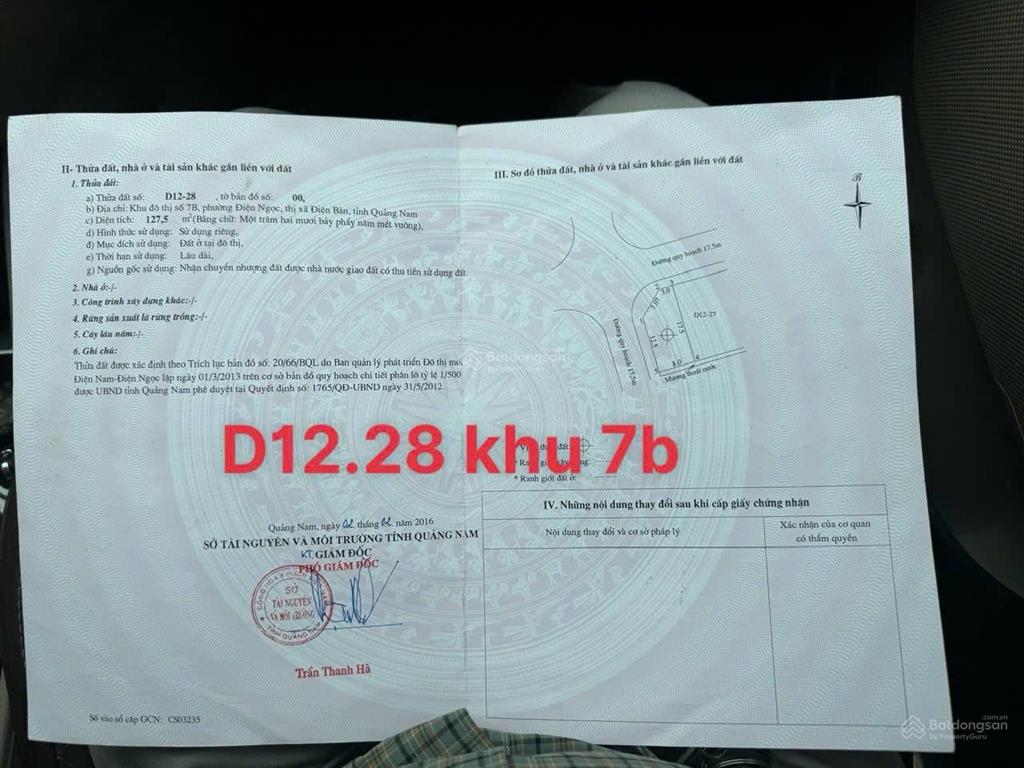 Hot! siêu rẻ do chủ cần tiền bán nhanh  chỉ 3ty750 sở hữu lô góc đường 7,5m tại kđt 7b