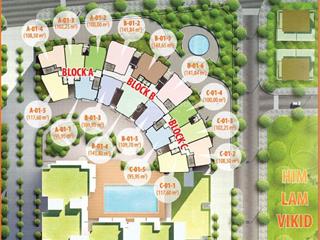 Cho thuê căn hộ him lam riverside quận 7 cũ dt 102m2 2pn 2wc, nhà trống giá 15 triệu  0908 245 ***