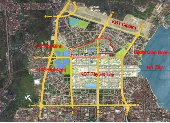 Bán căn góc shophouse starlake 2 mặt tiền, trục đường 40m nối từ võ chí công sang phạm văn đồng