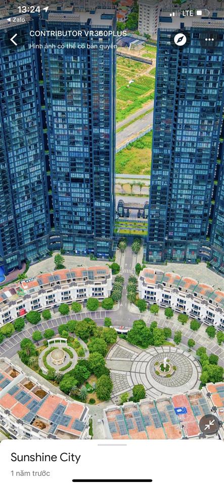 Bán shophouse sunshine city đối diện chung cư kinh doanh rất tốt, view thoáng đẹp vườn hoa, giá rẻ