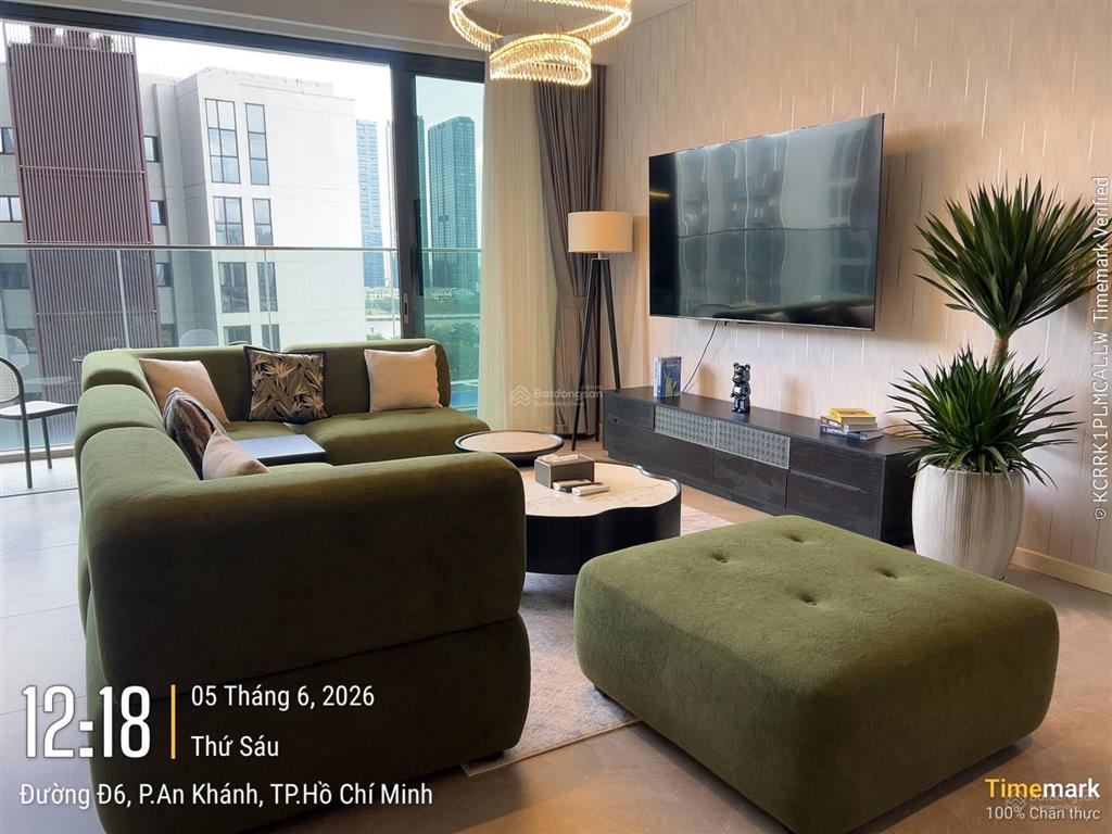 The crest  cho thuê căn 3pn 152m², full nội thất mới 100%, giá thuê 150tr/tháng
