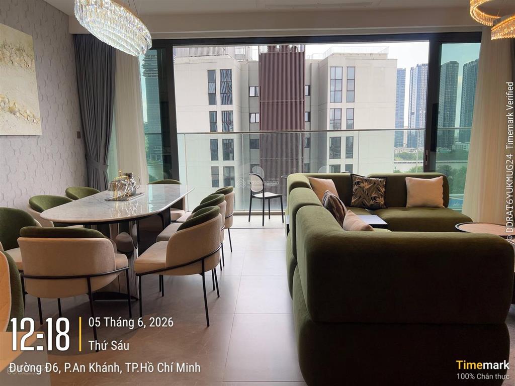 The crest  cho thuê căn 3pn 152m², full nội thất mới 100%, giá thuê 150tr/tháng