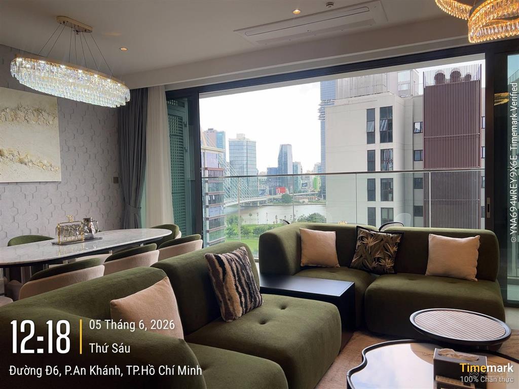 The crest  cho thuê căn 3pn 152m², full nội thất mới 100%, giá thuê 150tr/tháng