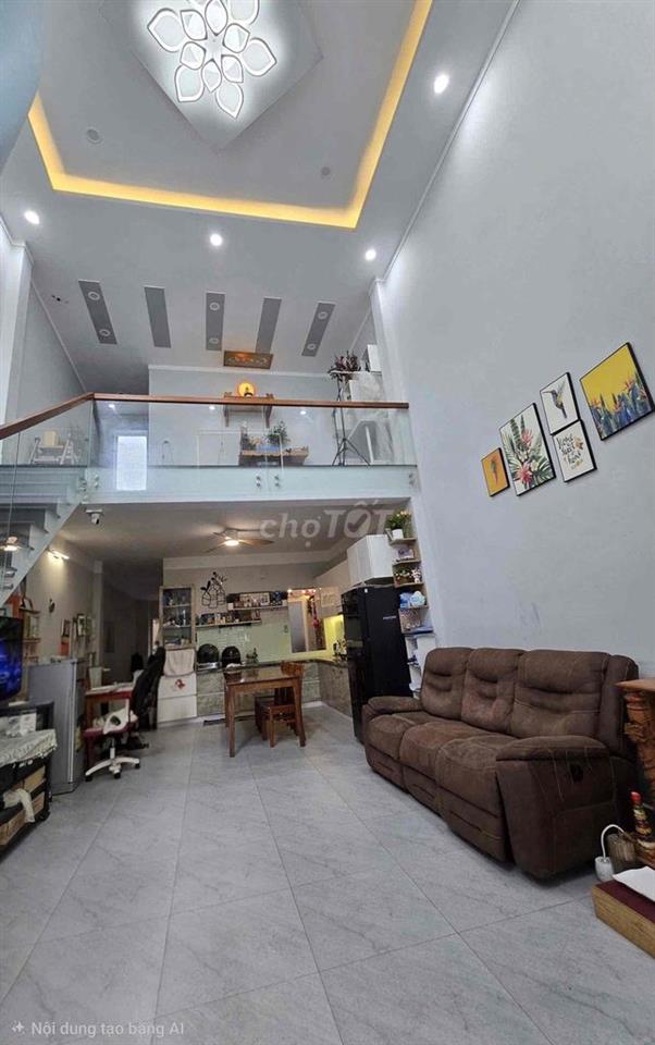 Bán nhà 1 trệt 1 lửng ngay nhánh MT 2 ô tô tránh nhau tại Hiệp Thành
